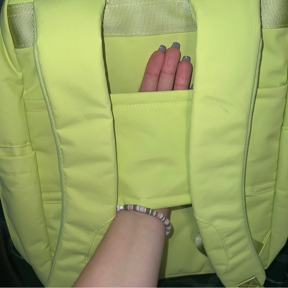 Lime Yellow/Green Open Story Travel Bag - Picture 9 of 9
